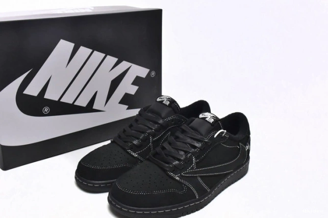 Rep TBK x Low DM7866-001 Scott Black Air Jordan 1 OG Travis Phantom 0822